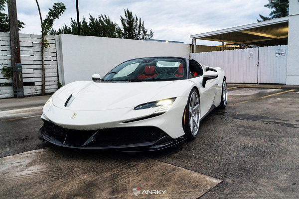 Фото дисков Anrky RS5.3 Глянцевый лак на Ferrari SF90