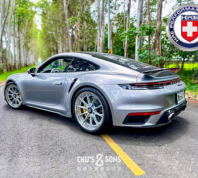 Фото дисков HRE S104SC на Porsche 911 VIII