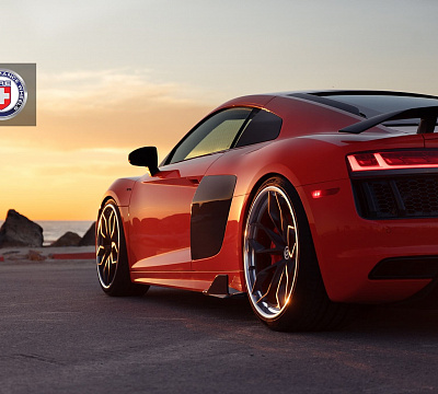 Фото дисков HRE S201H на Audi R8 (4S)