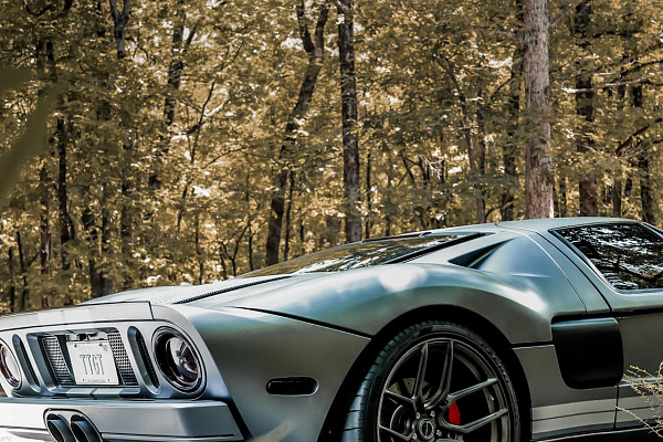 Фото дисков Brixton Forged CM5-R Сатиновый темный лак на Ford GT I