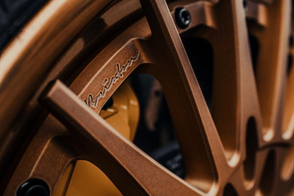 Фото дисков Brixton Forged HS1 Сатиновая медь на Porsche 911 VIII