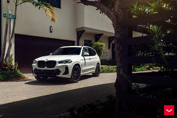 Фото дисков Vossen HF-5 Черный глянец на BMW X3/X3 M (G01/F97)