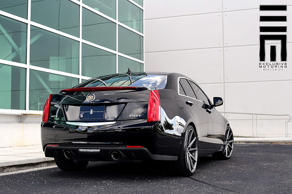 Фото дисков Vossen VFS-1 Серебро на Cadillac ATS