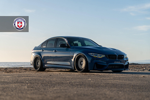 Фото дисков HRE 935 Черный сатин на BMW 3/M3 (F3x/F80)