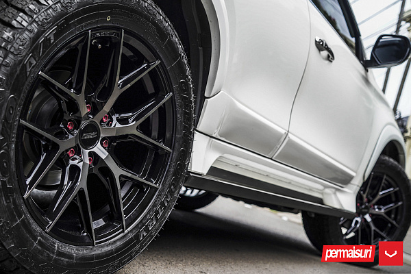 Фото дисков Vossen HF6-4 Глянцевый темный лак на Mitsubishi Pajero Sport III