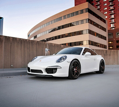 Фото дисков HRE S107 на Porsche 911 VII