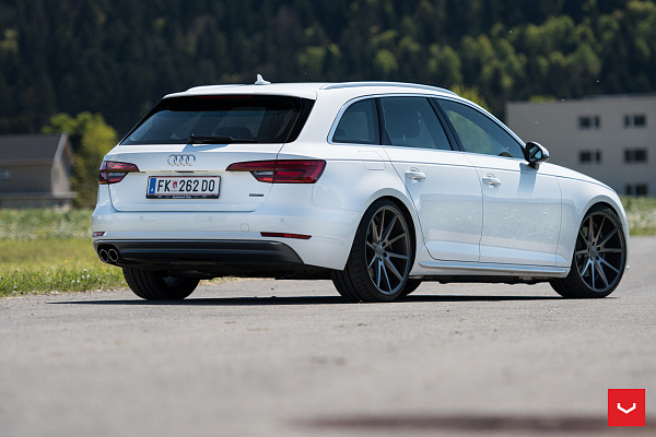 Фото дисков Vossen VFS-1 Сатиновый графит на Audi A/S/RS 4 (B9)