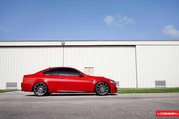 Фото дисков Vossen CV4 Сатиновый графит на BMW 3/M3 (E90)