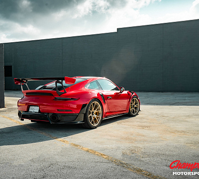 Фото дисков Vossen RS74 на Porsche 911 VII