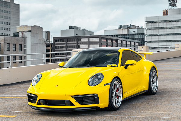 Фото дисков Strasse Wheels SM5R Deep Concave FS Сатиновый темный лак на Porsche 911 VIII