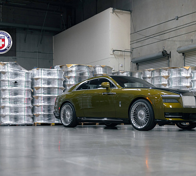 Фото дисков HRE L109M на Rolls-Royce Spectre