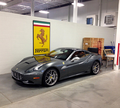 Фото дисков HRE P101 на Ferrari California