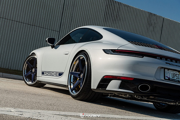 Фото дисков Anrky RS5.3 Черный сатин на Porsche 911 VIII