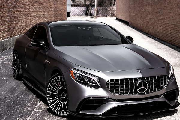 Фото дисков Brixton Forged LX01 Алмазная проточка на Mercedes-Benz S-Class (W222, C217)