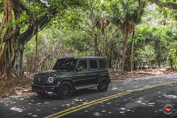 Фото дисков Vossen S17-07 Черный глянец на Mercedes-Benz G-Class III