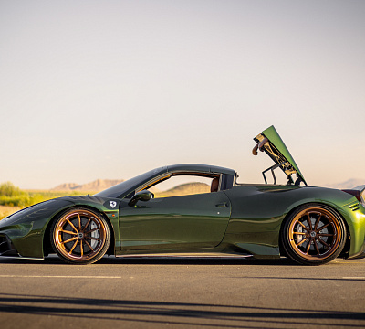 Фото дисков Brixton Forged R11-RS на Ferrari 458