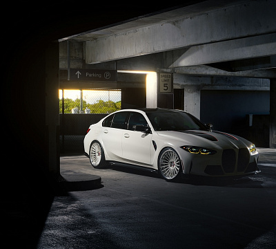 Фото дисков Strasse Wheels SV20 Deep Concave FS на BMW 3/M3 (G2x/G80)