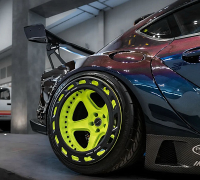 Фото дисков Brixton Forged TR05 AERO1 на Toyota Supra A90