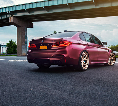Фото дисков HRE S101 на BMW 5/M5 (G30/F90)