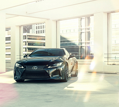 Фото дисков Vossen HF-4T на Lexus LC 500