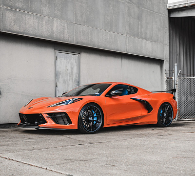 Фото дисков Brixton Forged R11-R на Chevrolet Corvette C8
