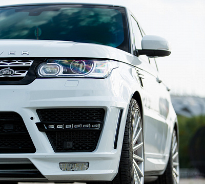 Фото дисков Vossen VFS-2 на Land Rover Range Rover Sport II