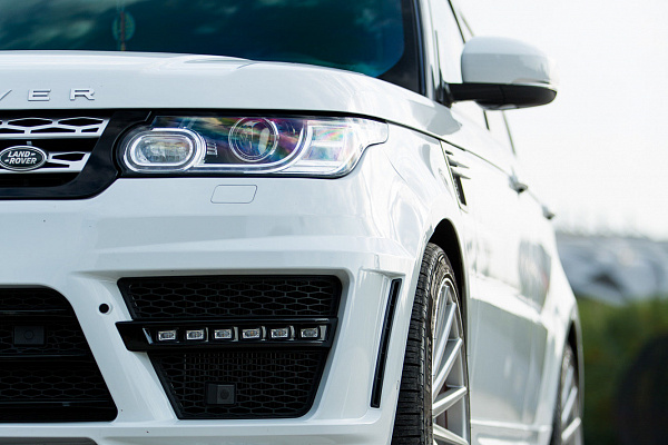 Фото дисков Vossen VFS-2 Серебро на Land Rover Range Rover Sport II