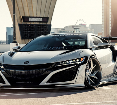 Фото дисков Savini SV67 на Acura NSX II