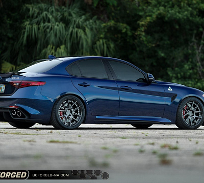 Фото дисков BC Forged HCA381 на Alfa Romeo Giulia II (952)