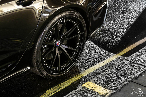 Фото дисков HRE S101 Черный сатин на Audi A/RS 6 (C7)