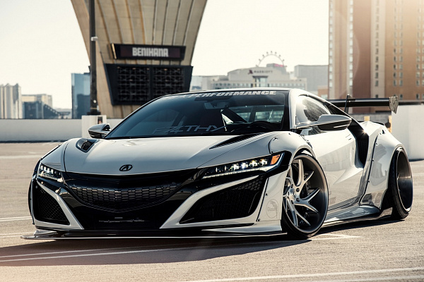 Фото дисков Savini SV67 Сатиновый лак на Acura NSX II