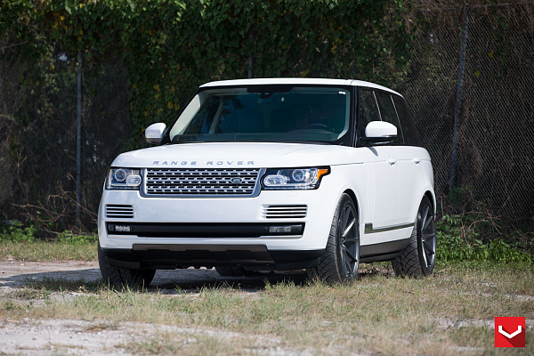 Фото дисков Vossen VFS-1 Сатиновый графит на Land Rover Range Rover IV