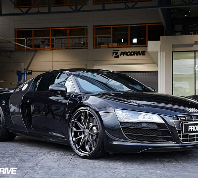 Фото дисков HRE P201 на Audi R8 (Typ 42)