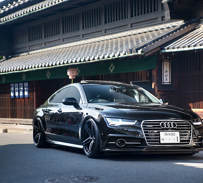 Фото дисков Vossen HF-1 на Audi A/RS 7 (4G)