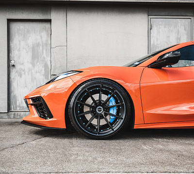 Фото дисков Brixton Forged R11-R на Chevrolet Corvette C8