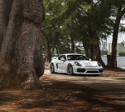 Фото дисков Vossen CG-203 на Porsche Cayman II