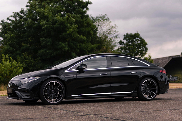 Фото дисков BRABUS Monoblock Z (Platinum Edition) Черный глянец на Mercedes-Benz EQS