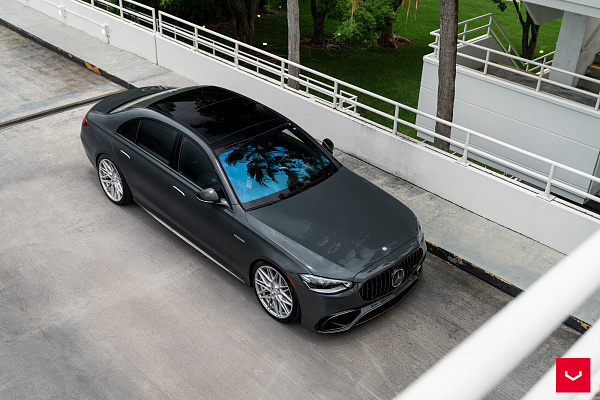 Фото дисков Vossen HF-7 Серебро на Mercedes-Benz S-Class (W223)