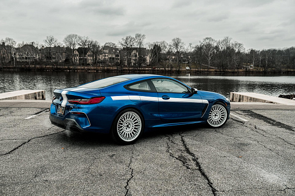 Фото дисков Brixton Forged TR20 Белый глянец на BMW 8/M8