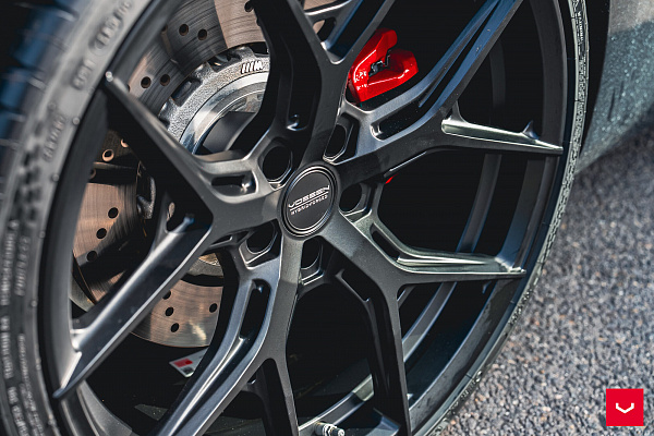 Фото дисков Vossen HF-5 Черный сатин на BMW 2/M2 (G42/G87)