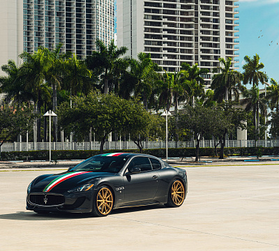Фото дисков Vossen HF-3 на Maserati GranTurismo I