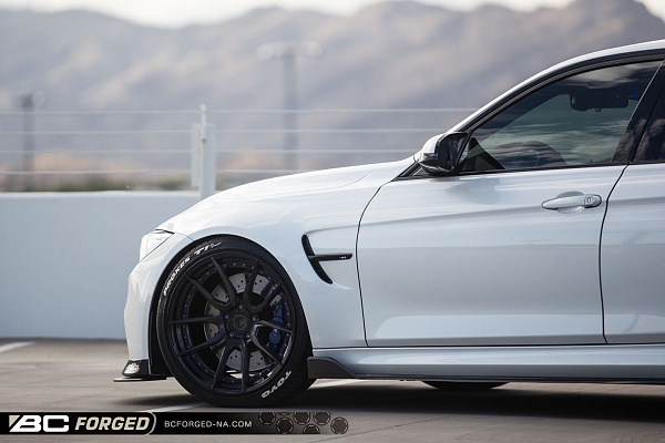 Фото дисков BC Forged HCA162 Глянцевый темный лак на BMW 3/M3 (F3x/F80)
