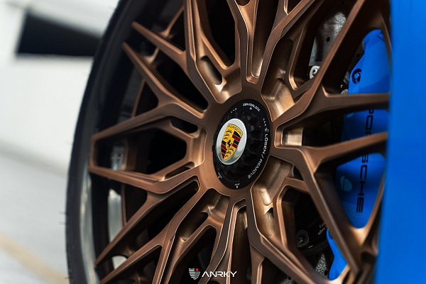 Фото дисков Anrky S3-X1 Сатиновая бронза на Porsche 911 VIII