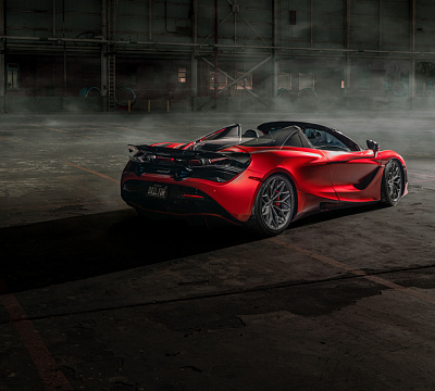 Фото дисков Brixton Forged CM6-R на McLaren 720S