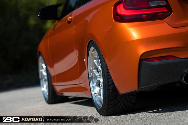 Фото дисков BC Forged LE52 // MLE52 Глянцевый лак на BMW 2/M2 (F22/F87)