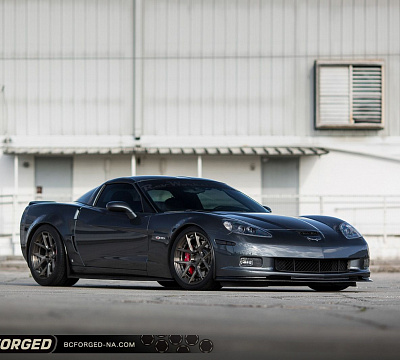 Фото дисков BC Forged HCS02 на Chevrolet Corvette C6