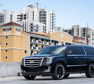 Фото дисков Anrky AN36-S на Cadillac Escalade IV