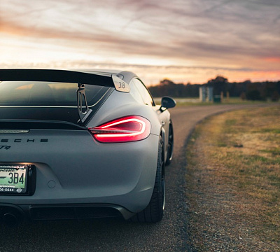 Фото дисков Brixton Forged R11-R на Porsche Cayman II