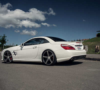 Фото дисков Vossen CV5 на Mercedes-Benz SL (R231)