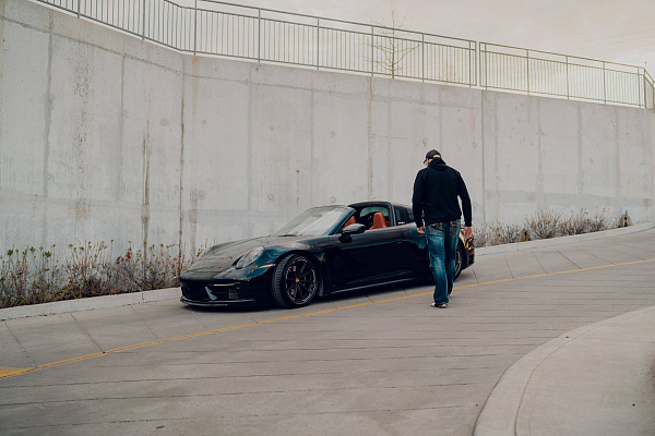 Фото дисков Brixton Forged R11-RS Сатиновая темная бронза на Porsche 911 VIII